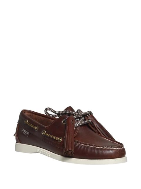 Weekend Max Mara WKADOCKSIDE2 tassel lace-up loafers - Brown - zdjęcie produktu nr 2