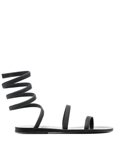 Ancient Greek Sandals strappy leather sandals - Black - zdjęcie produktu nr 1
