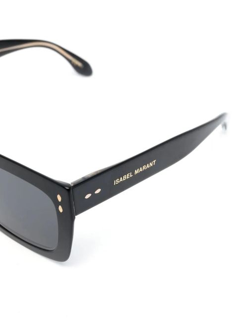 Isabel Marant Eyewear square-frame tinted sunglasses - Black