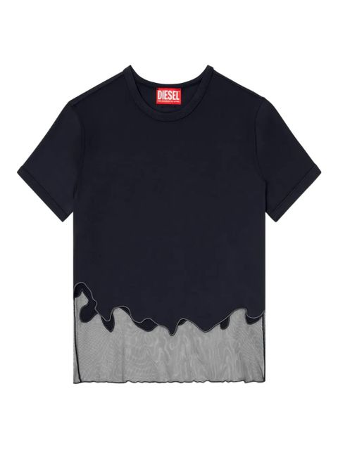 Diesel T-Inlay-R1 T-Shirt - Black - zdjęcie produktu nr 1