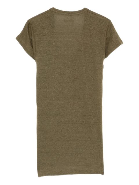 MARANT ÉTOILE Zankou V-neck T-shirt - Green - zdjęcie produktu nr 2