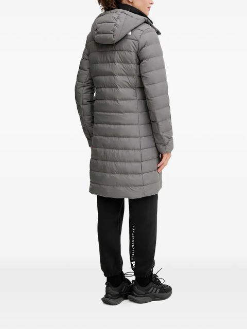The North Face hooded quilted coat - Grey