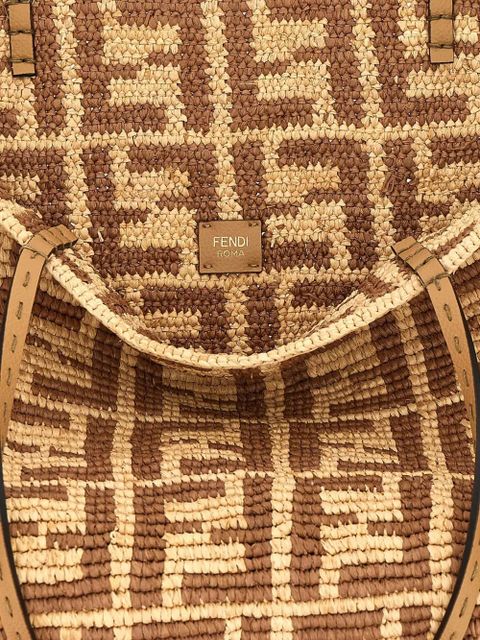 FENDI FF-motif tote bag - Neutrals