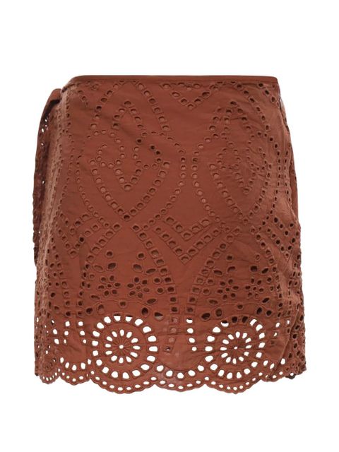 MC2 Saint Barth Nyra mini skirt - Brown - zdjęcie produktu nr 2