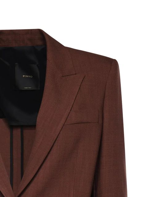 PINKO buttoned blazer - Brown