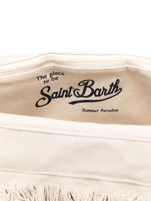 MC2 Saint Barth Vanity canvas beach bag - Neutrals