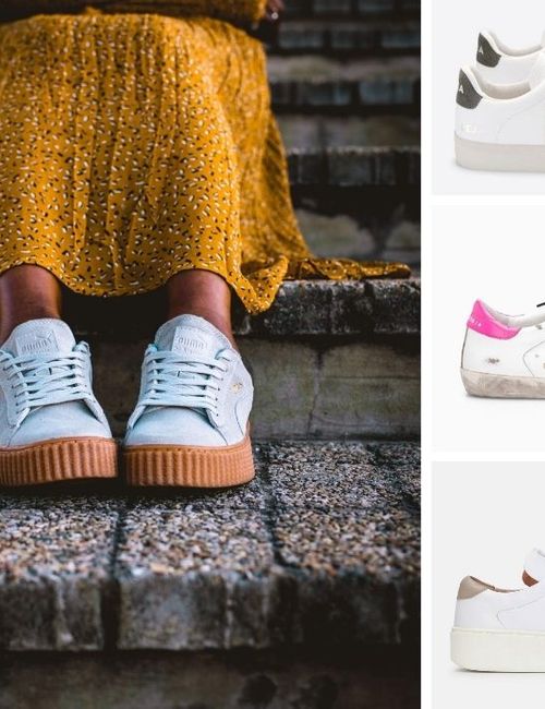 Buty sportowe do sukienek. Trampki czy adidasy? Co wybrać?