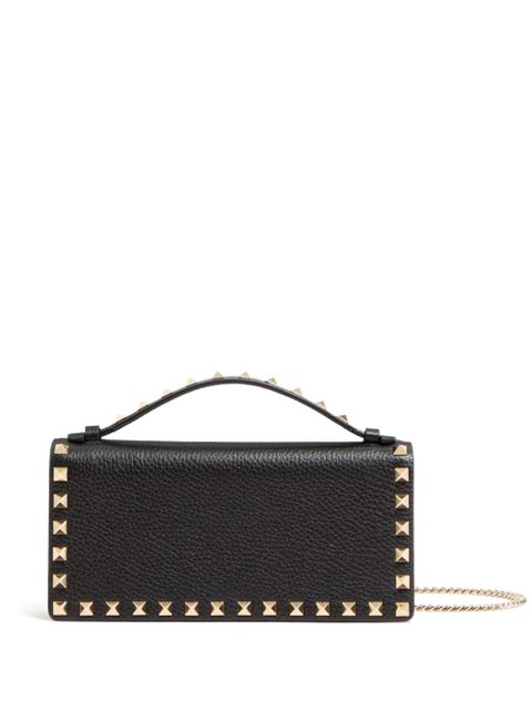 Valentino Garavani Rockstud wallet-on-chain - Black