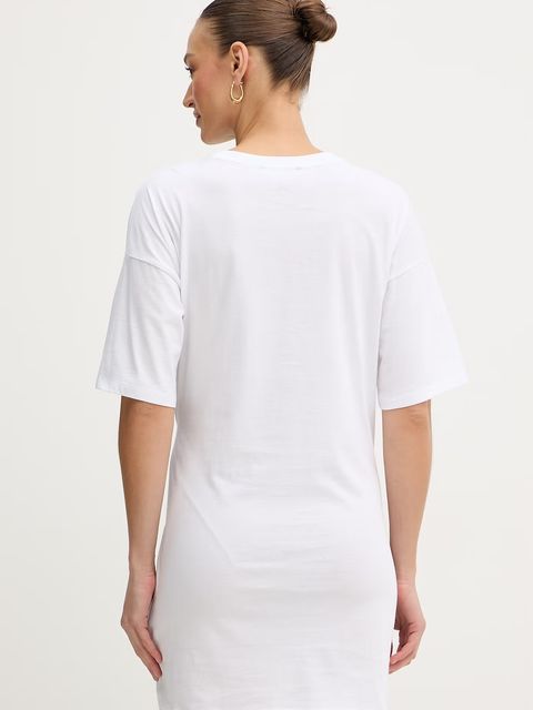 Armani Exchange sukienka bawełniana - zdjęcie produktu nr 2