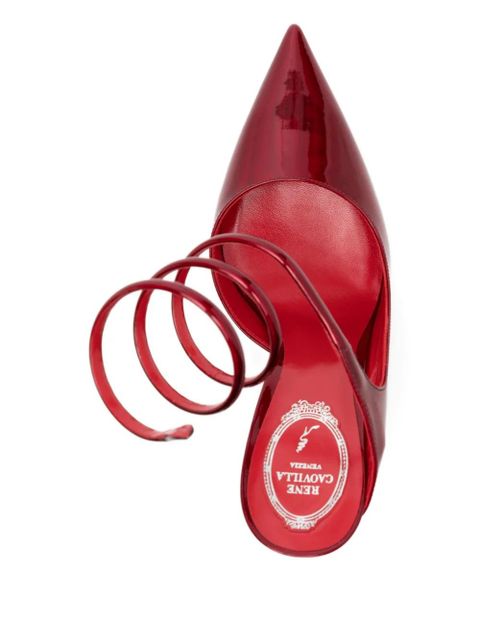 René Caovilla Cleo pumps - Red