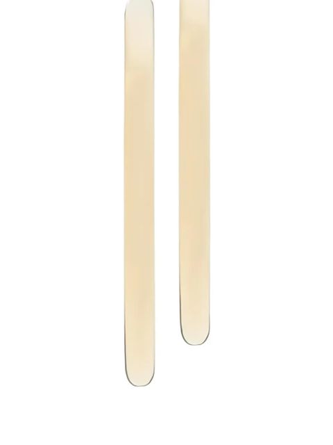 Saint Laurent circle simple earrings - Gold