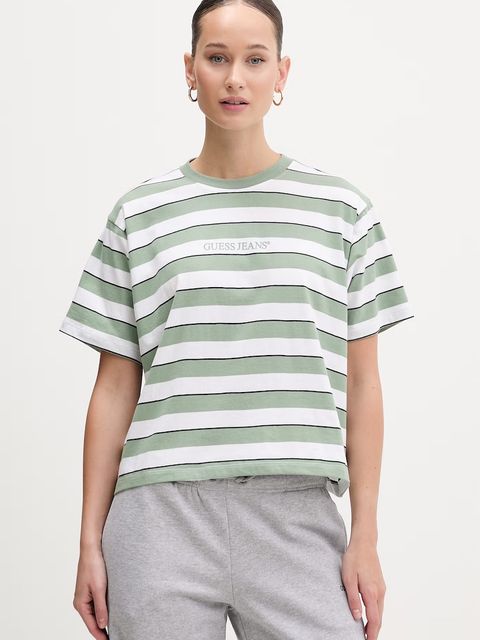 Guess Jeans t-shirt bawełniany - zdjęcie produktu nr 2