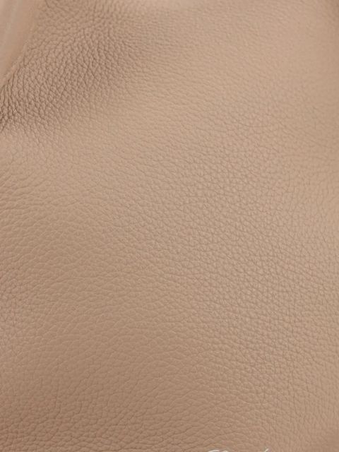 Loro Piana round-handle leather tote bag - Neutrals