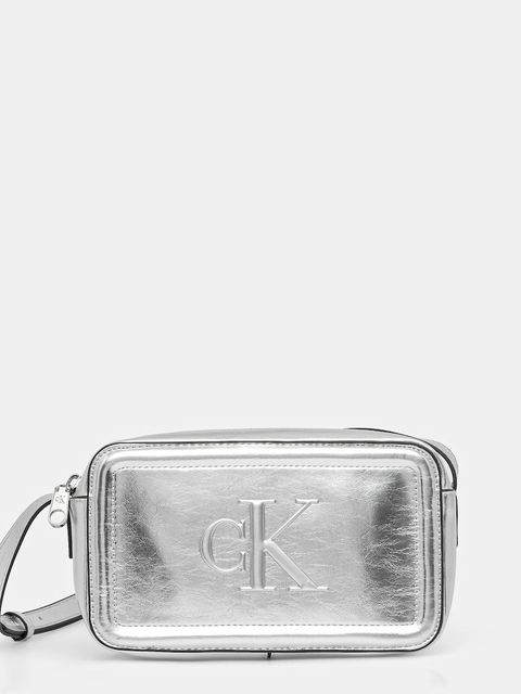 Calvin Klein torebka kolor srebrny LV04F3331G - zdjęcie produktu nr 1