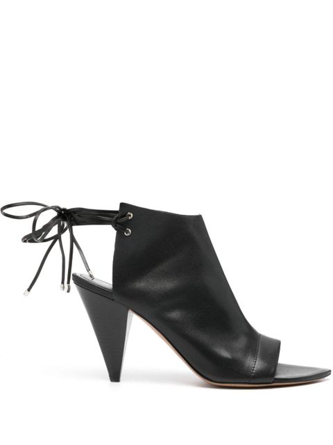 ISABEL MARANT Dulsy 90mm leather sandals - Black
