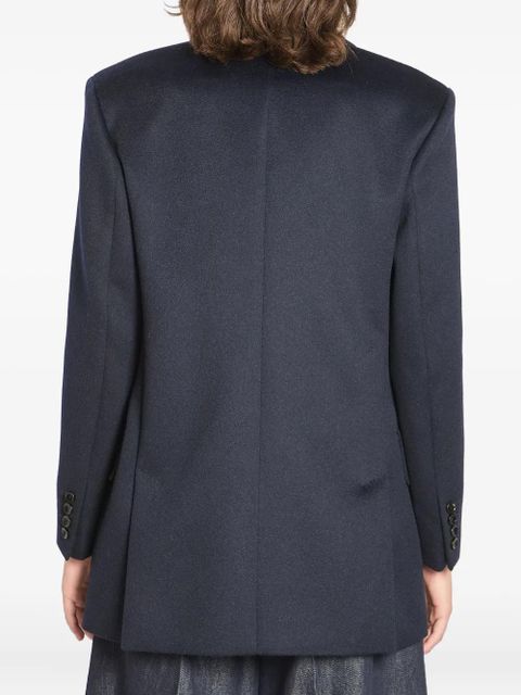Max Mara Olimpia double-breasted flap-pocket blazer - Blue - zdjęcie produktu nr 2
