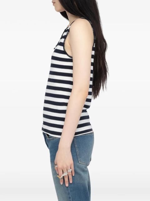 Zadig&Voltaire striped top - White