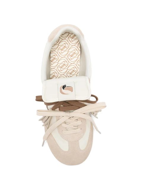 FARM Rio tassel-lace sneakers - Neutrals