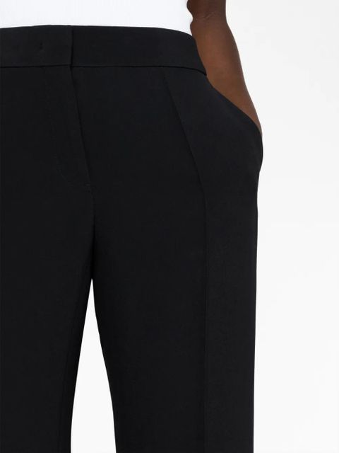 Jil Sander high-waisted flared trousers - Black - zdjęcie produktu nr 2