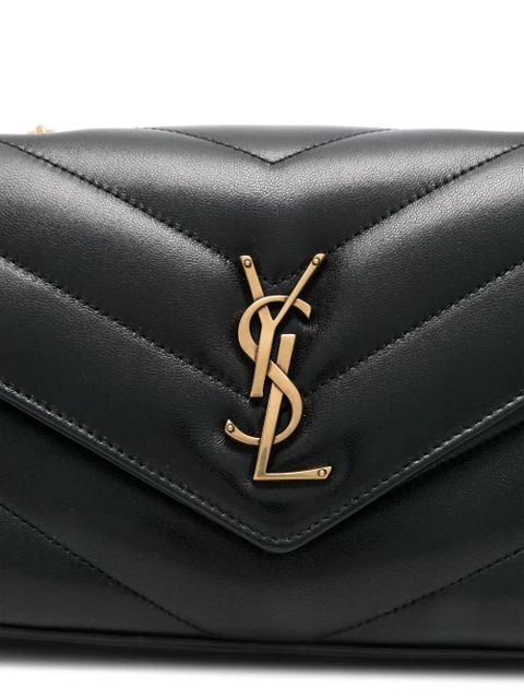 Saint Laurent small Loulou shoulder bag - Black