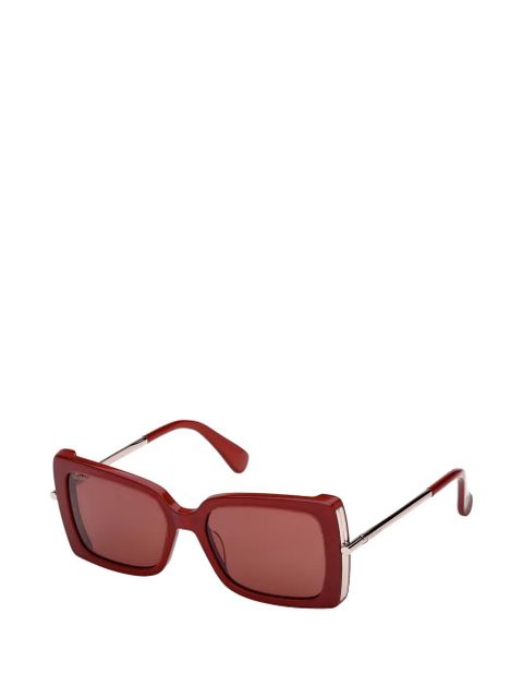 Max Mara Eyewear square-frame sunglasses - Red - zdjęcie produktu nr 2