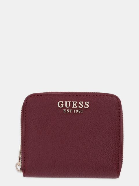 Guess portfel LAUREL damski kolor bordowy SWBG74 59137 - zdjęcie produktu nr 1