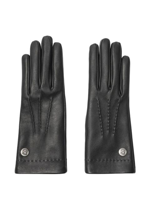 Burberry equestrian-knight stud gloves - Black - zdjęcie produktu nr 1