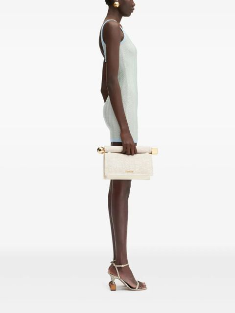 Jacquemus knitted mini dress - Blue - zdjęcie produktu nr 2