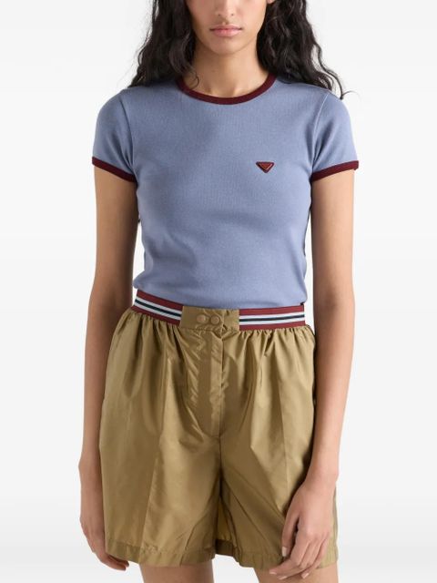 Prada cotton T-shirt - Blue