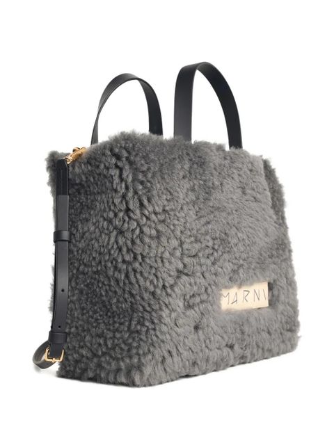 Marni Museo tote bag - Grey - zdjęcie produktu nr 2