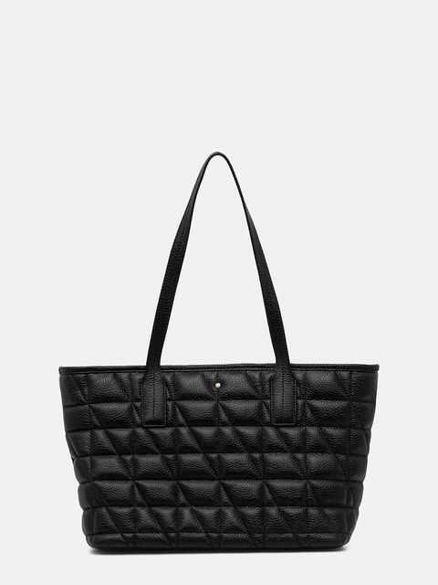 Geox torebka skórzana GARDREN kolor czarny D46Z8A 00046 - zdjęcie produktu nr 1