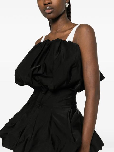 Magda Butrym pleated blouse - Black