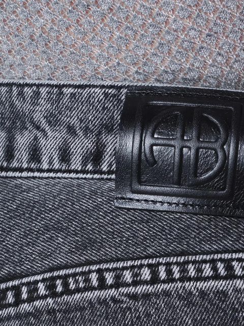 ANINE BING cotton jeans - Grey