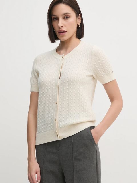 Tommy Hilfiger kardigan wełniany - zdjęcie produktu nr 1