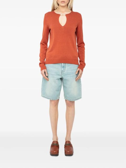 Zadig&Voltaire Sayan sweater - Orange - zdjęcie produktu nr 2