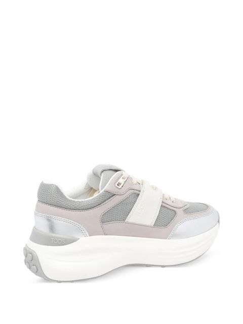 Tod's lace-up platform sneakers - Grey