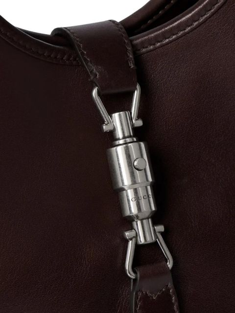 Gucci Mercato piston-closure shoulder bag - Brown