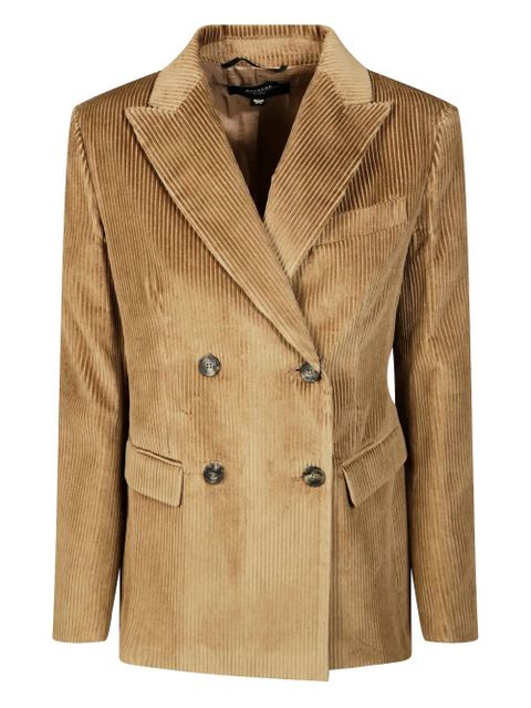 Weekend Max Mara Katanga double-breasted velvet jacket - Neutrals - zdjęcie produktu nr 1