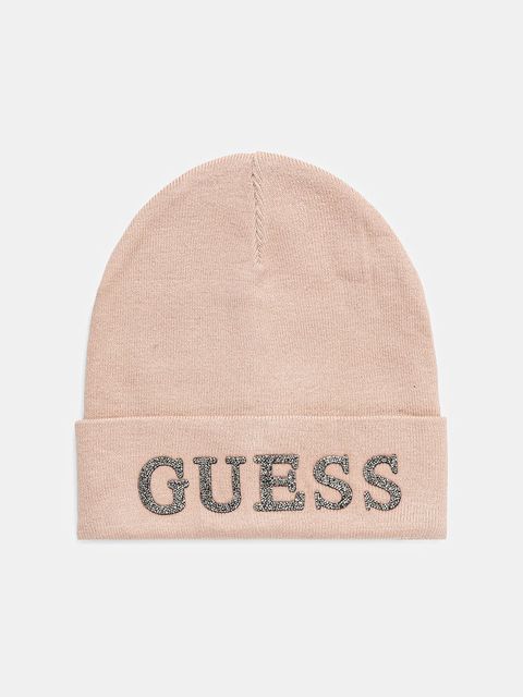 Guess czapka kolor pomarańczowy AW5398 POL01 - zdjęcie produktu nr 1