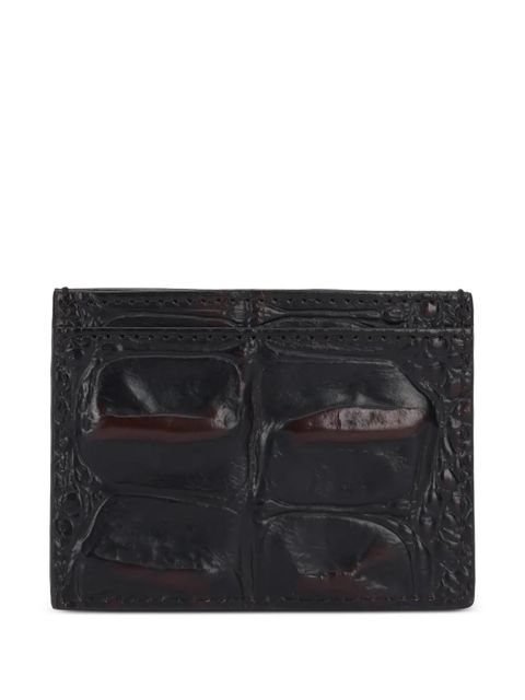 Vivienne Westwood embossed card holder - Brown - zdjęcie produktu nr 2