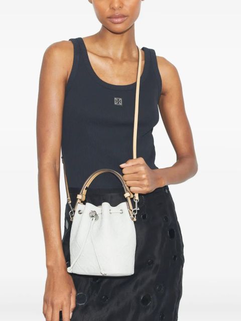 Tory Burch mini T Monogram bucket bag - Grey