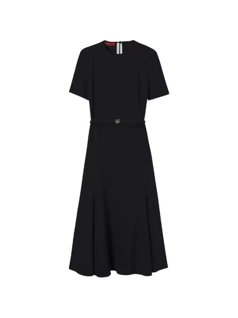 Gucci G belt midi dress - Black - zdjęcie produktu nr 1