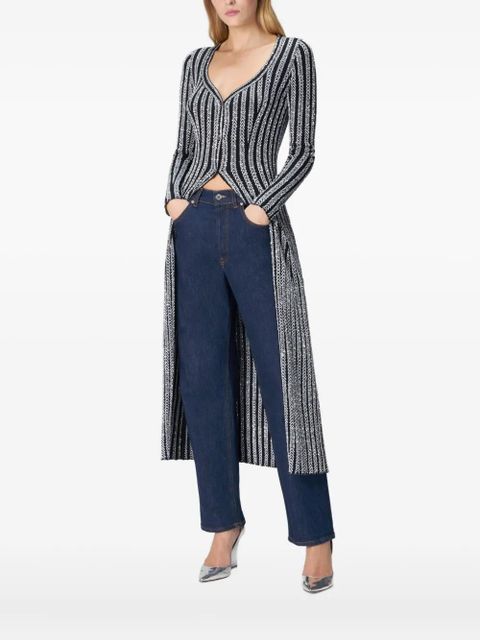 Missoni stripe button cardigan - Black - zdjęcie produktu nr 1