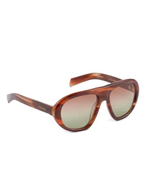 Prada Eyewear tortoiseshell sunglasses - Brown - zdjęcie produktu nr 2