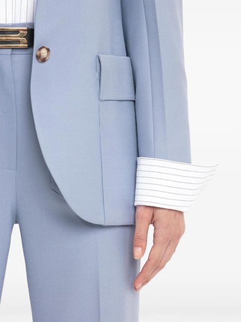 Victoria Beckham single-breasted blazer - Blue