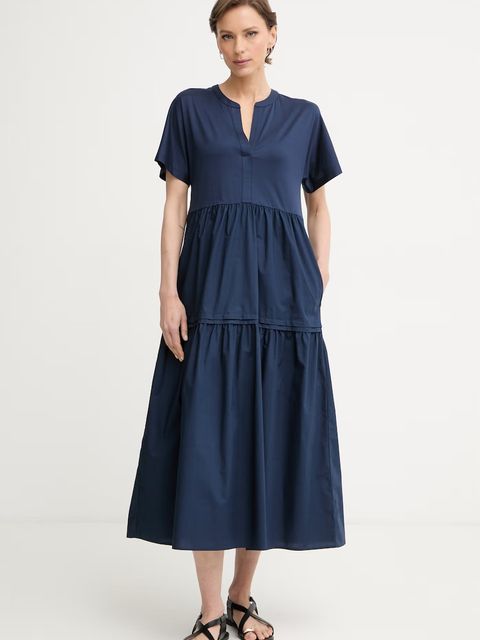 Weekend Max Mara sukienka letnia bawełniana CAPSULA - zdjęcie produktu nr 1