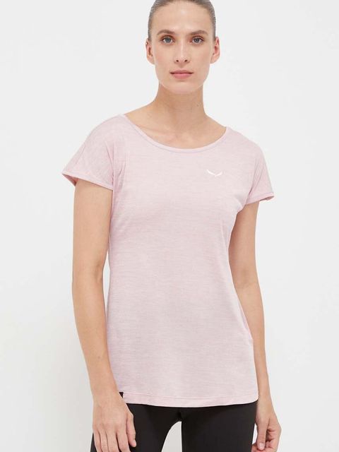 Salewa t-shirt sportowy Puez Melange Dry - zdjęcie produktu nr 2