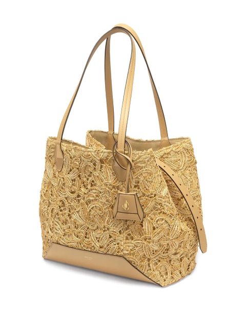 Jimmy Choo large Diamond tote bag - Neutrals