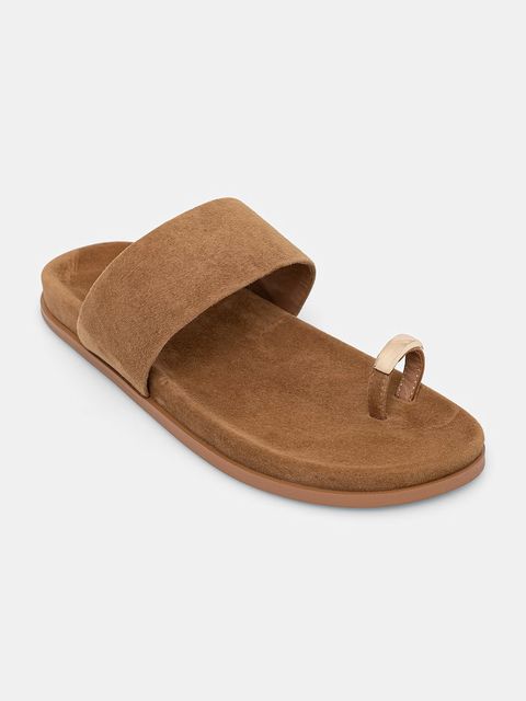 Answear.LAB klapki zamszowe - zdjęcie produktu nr 1