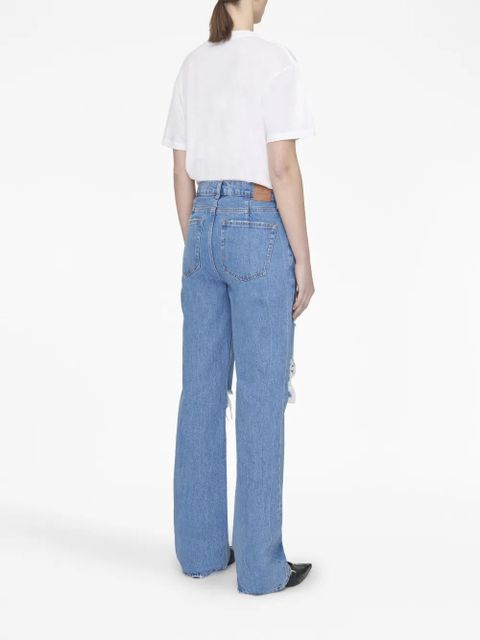 ANINE BING Gio high-rise straight jeans - Blue - zdjęcie produktu nr 2